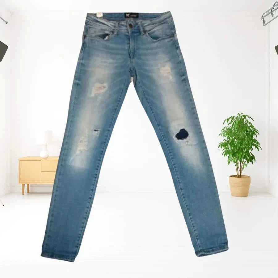 Kaporal skinny fit destroyed jeans - low waist - stretch – photo 9